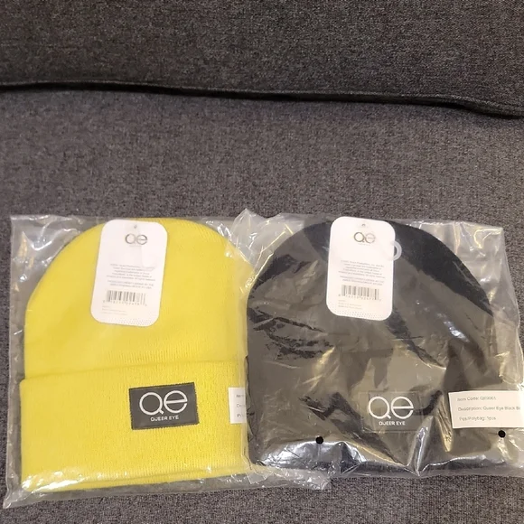 Queer Eye Merch LGBTQ Beanie Bundle NWT - Picture 1 of 7